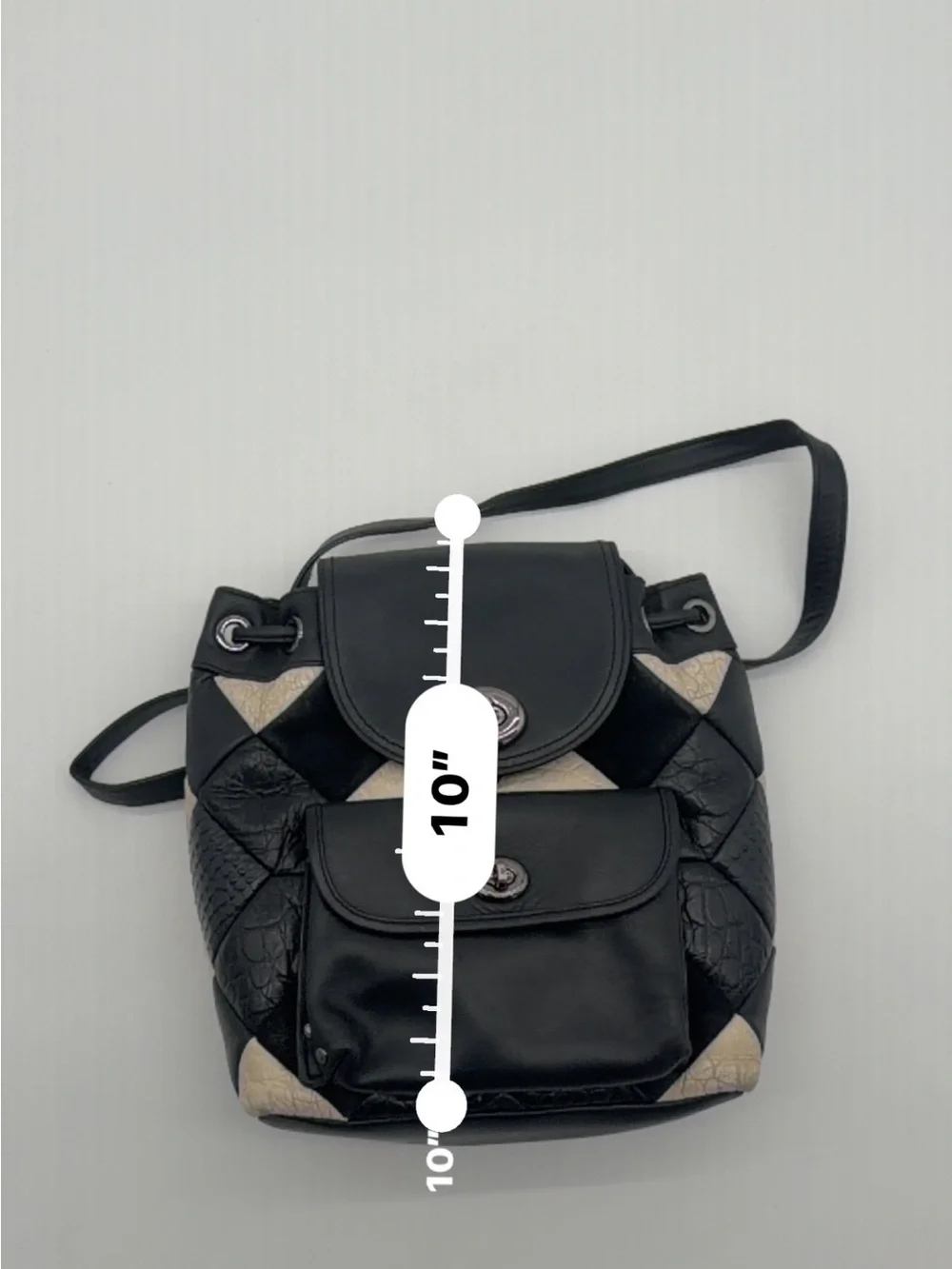 Coach Patchwork Leather Backpack